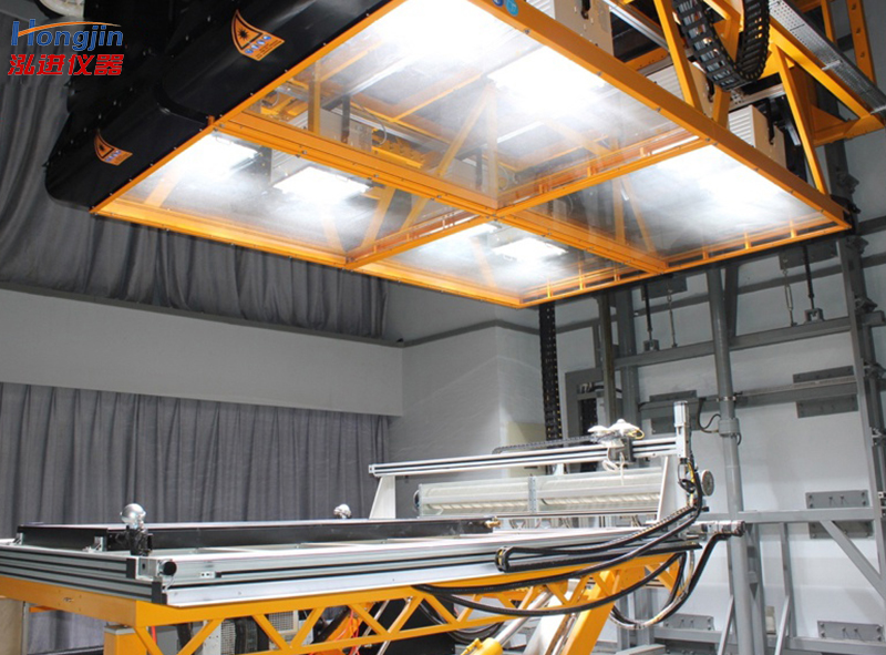 太阳能集热器阳光模拟测试系统
